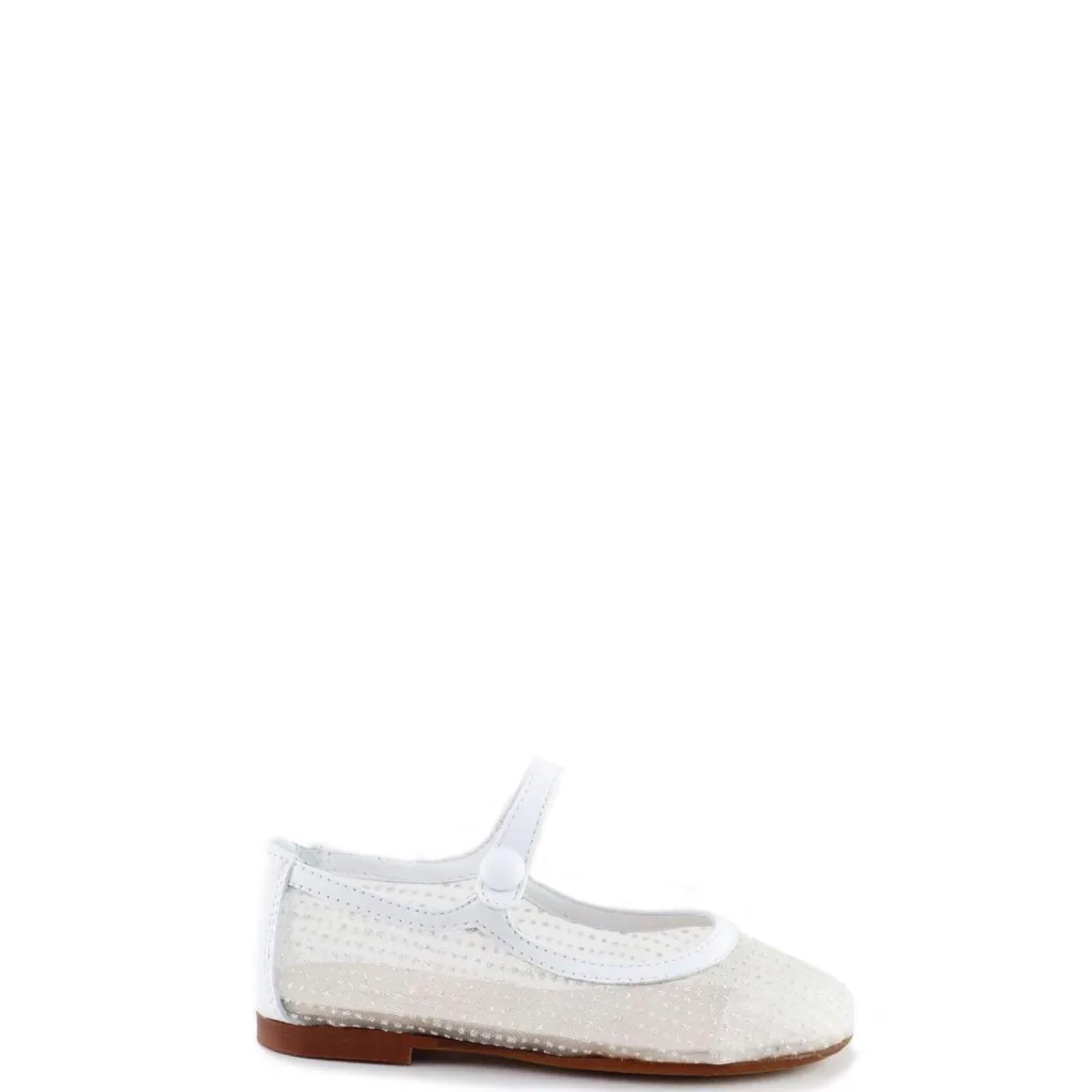 Papanatas Sparkly Mesh Mary Jane Sale