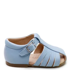 Papanatas Steel Blue Closed Toe Baby Sandal Fashion