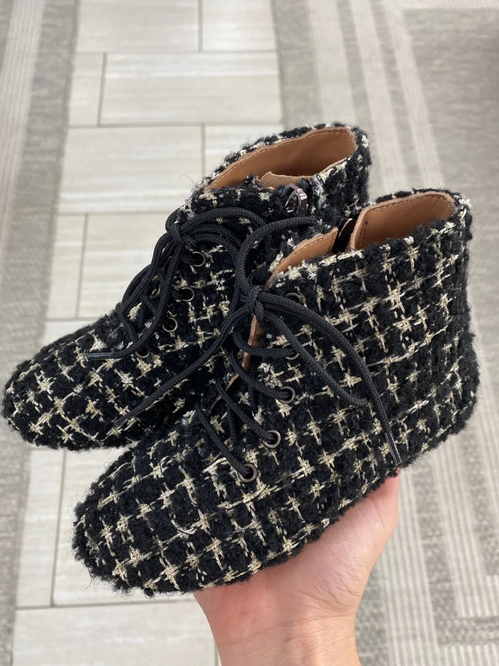 Papanatas Tweed Bootie Outlet