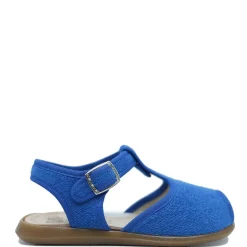 PèPè Pepe Blue Terry T Strap Sandal New