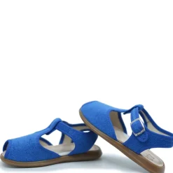 PèPè Pepe Blue Terry T Strap Sandal New