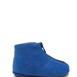 PèPè Pepe Blue Terry Zipper Baby Bootie Hot