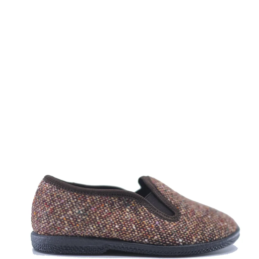 PèPè Pepe Brown Tweed Slip On Shoe Outlet
