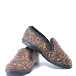 PèPè Pepe Brown Tweed Slip On Shoe Outlet