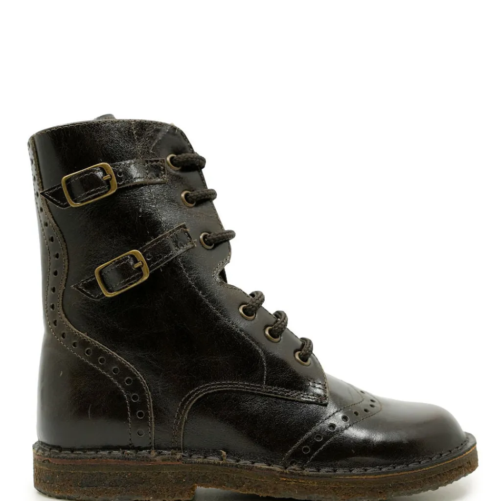 PèPè Pepe Chololate Buckle Boot Sale