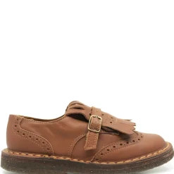 PèPè Pepe Cognac Fringe Wingtip Shoe Fashion