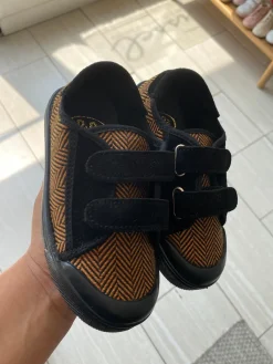 PèPè Pepe Herringbone Velcro Sneaker Clearance