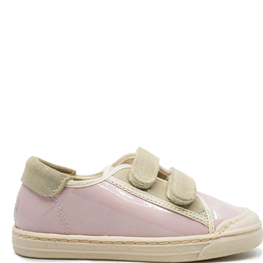 PèPè Pepe Lavender Patent Velcro Sneaker Clearance