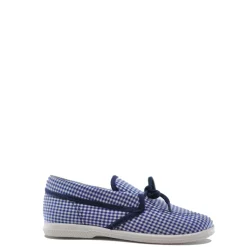 PèPè Pepe Navy Gingham Boat Shoe Discount