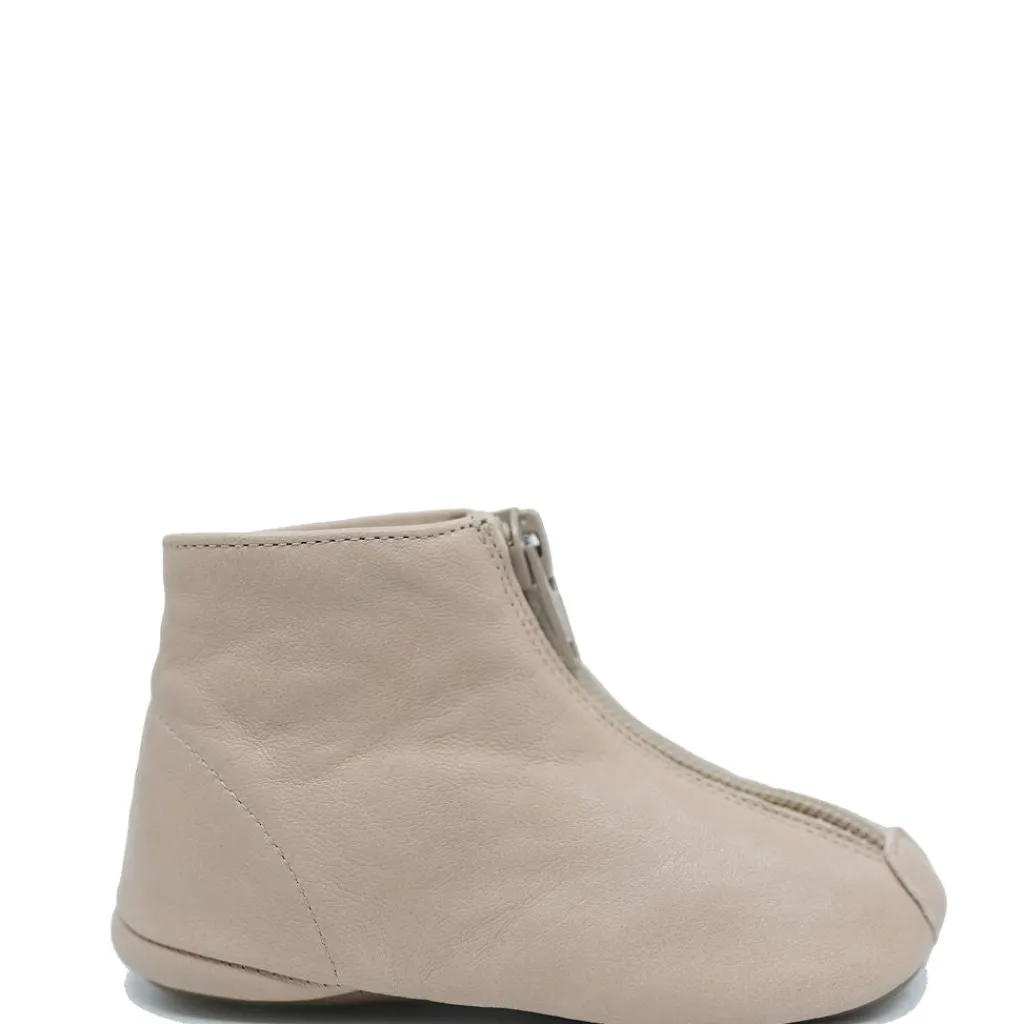 PèPè Pepe Nude Zipper Baby Bootie Hot