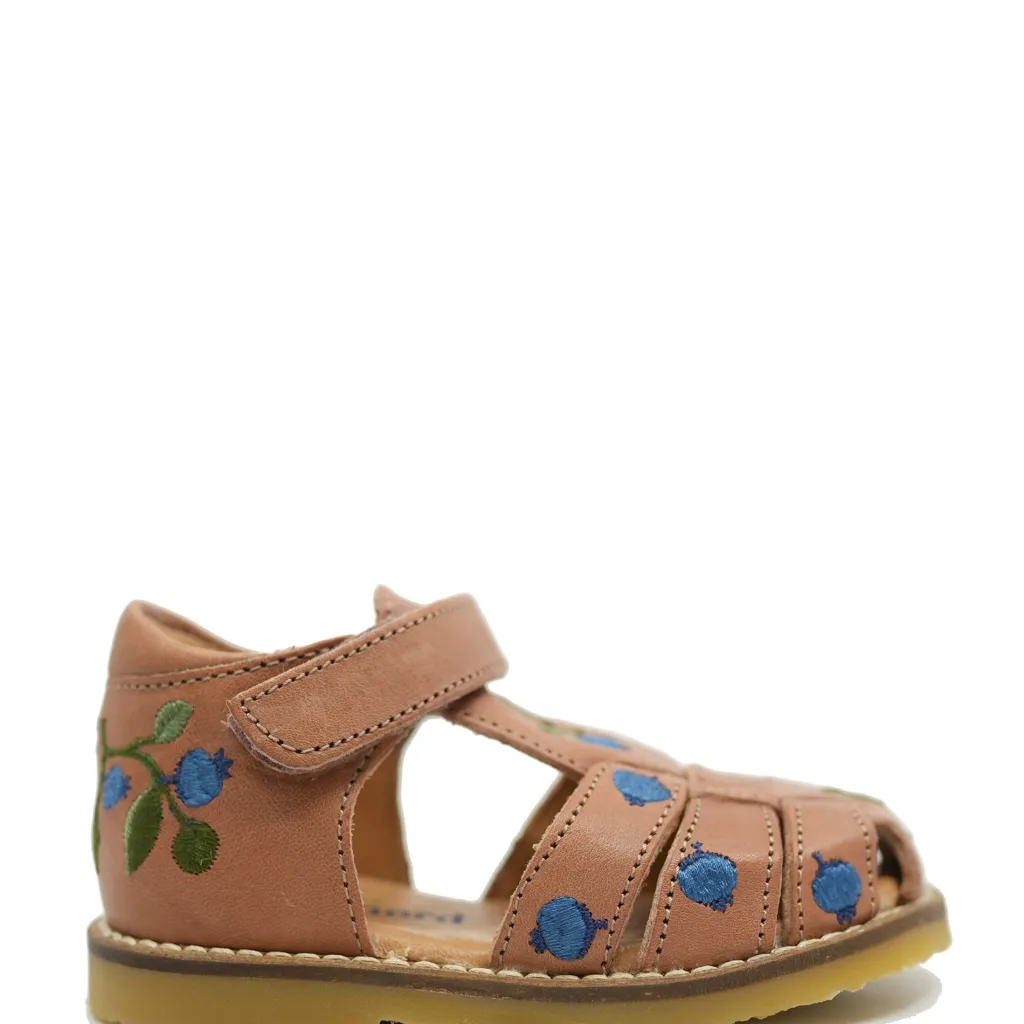 Petit Nord Blueberry Closed Toe Velcro Sandal Fashion