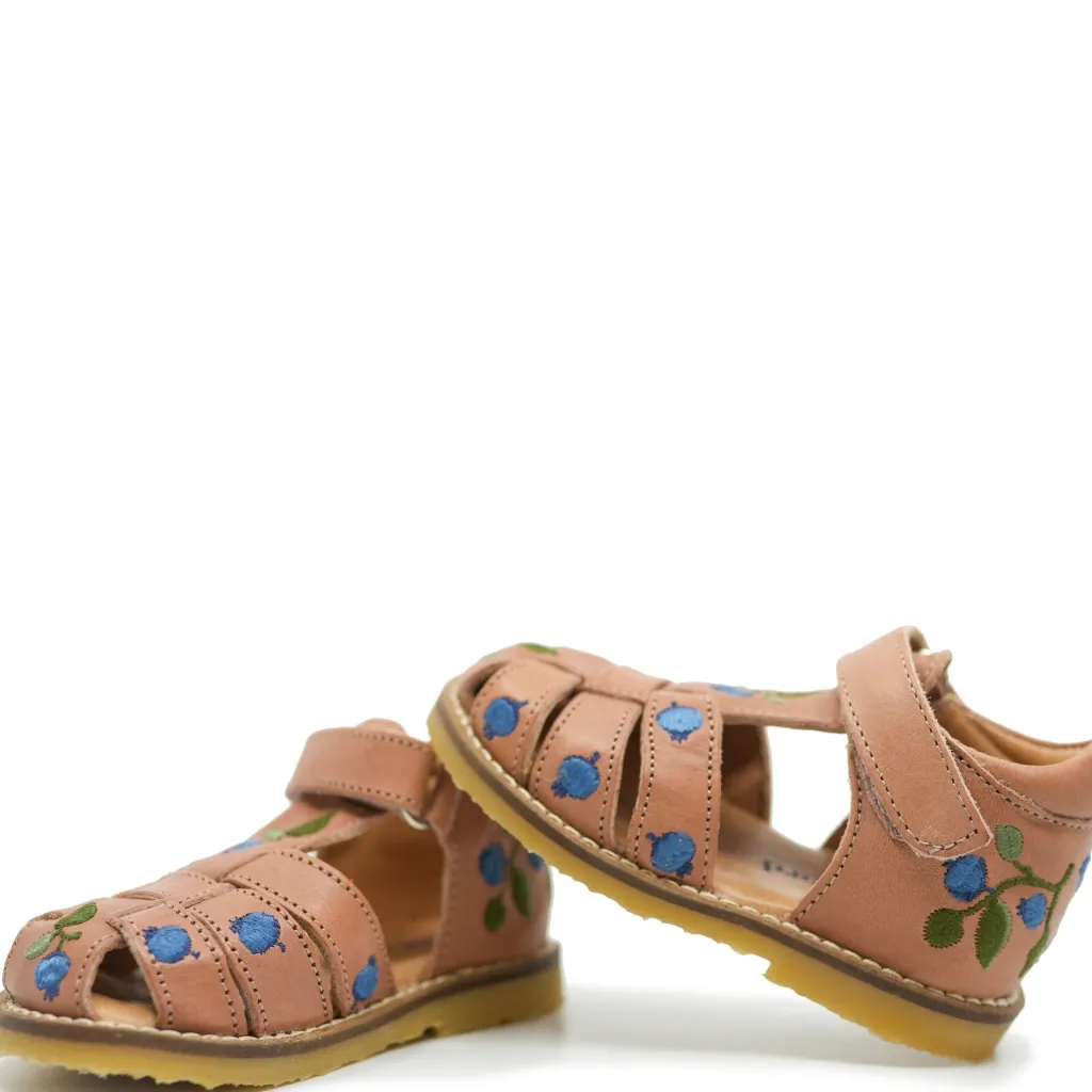 Petit Nord Blueberry Closed Toe Velcro Sandal Fashion