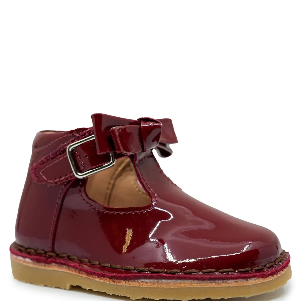 Petit Nord Cherry Patent Baby Bootie Fashion
