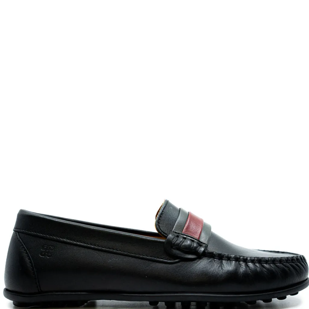 Porte Black Ribbon Loafer Hot