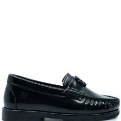 Porte Black Shine Buckle Loafer Sale