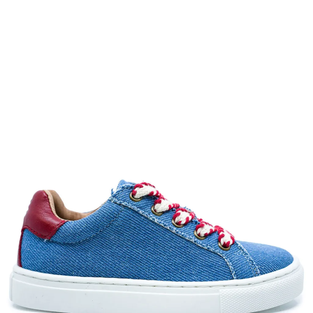 Porte Denim Zipper Sneaker Online