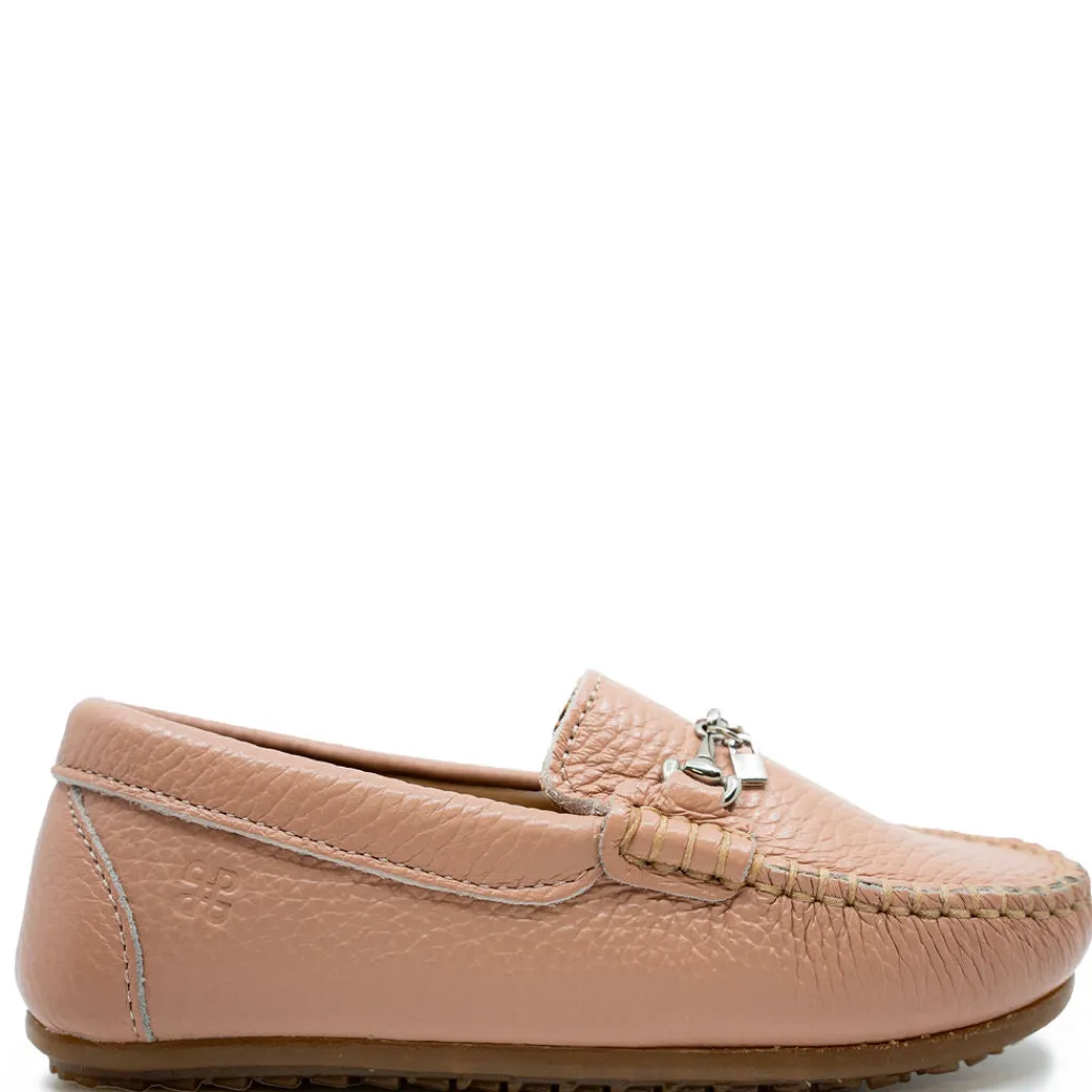 Porte Pebbled Pink Charms Loafer Fashion
