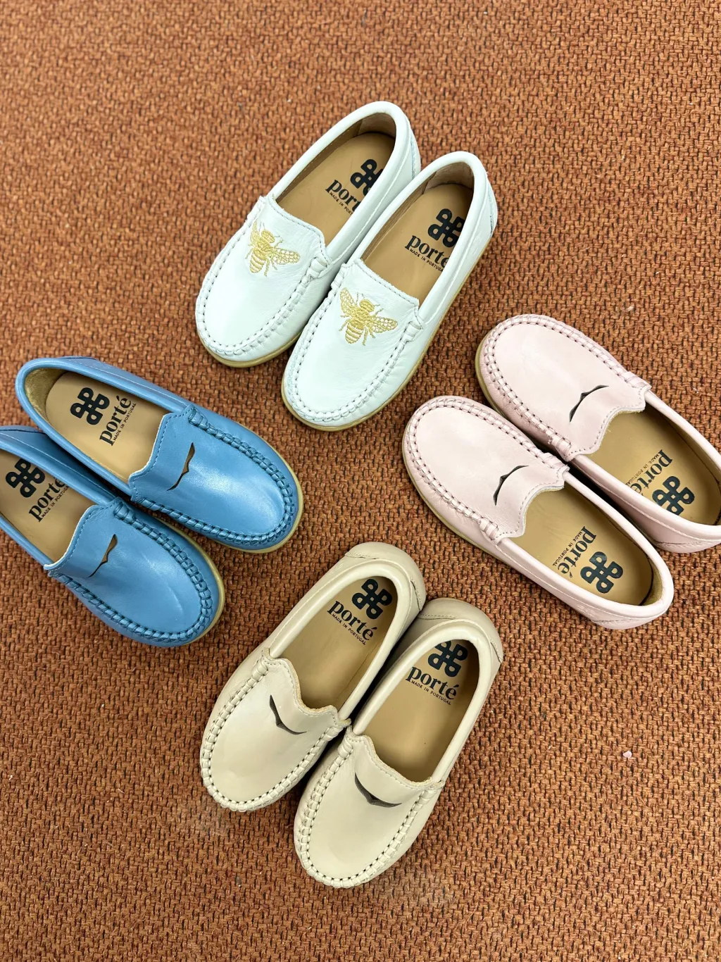 Porte Soft Pink Punchout Loafer Best