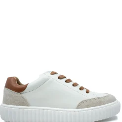 Porte White and Luggage Zipper Sneaker Best