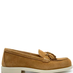 Rondinella Cognac Suede Tassel Loafer Online
