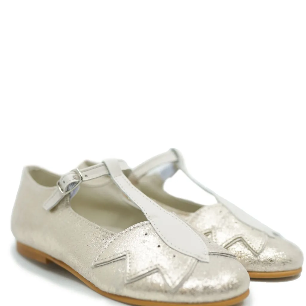 Sonatina Gold Brushed Butterfly Mary Jane Discount