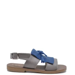 Sonatina Sapphire Fringe Sandal Outlet