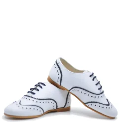 Sonatina White and Navy Wingtip Oxford Online