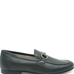 Spain+Co Black Leather Buckle Dress Shoe Online