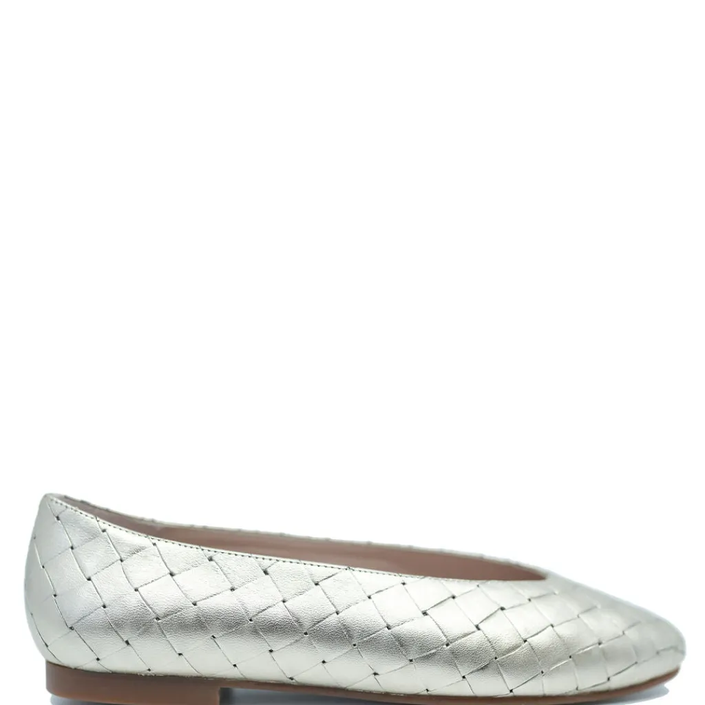 Spain+Co Gold Weave V Flat Best