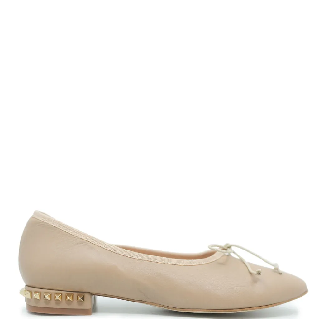 Spain+Co Skin Studded Flat Online