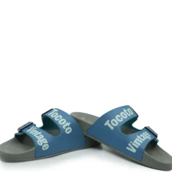 Tocoto Vintage Tocoto Blue Buckle Slide Outlet