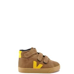 Veja Brown Suede Hightop Velcro Sneaker Online