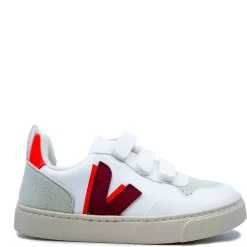 Veja Marsala Orange Fluo Velcro Sneaker Best