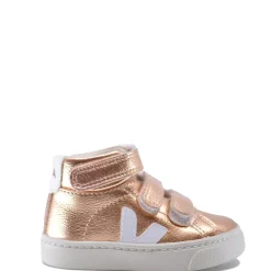 Veja Rose Metallic Hi Top Sneaker Best