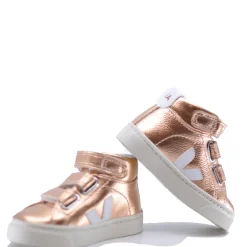 Veja Rose Metallic Hi Top Sneaker Best