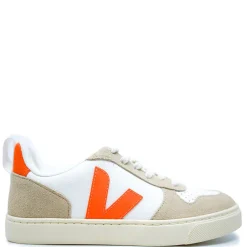 Veja White Fury Orange Lace Sneaker Fashion