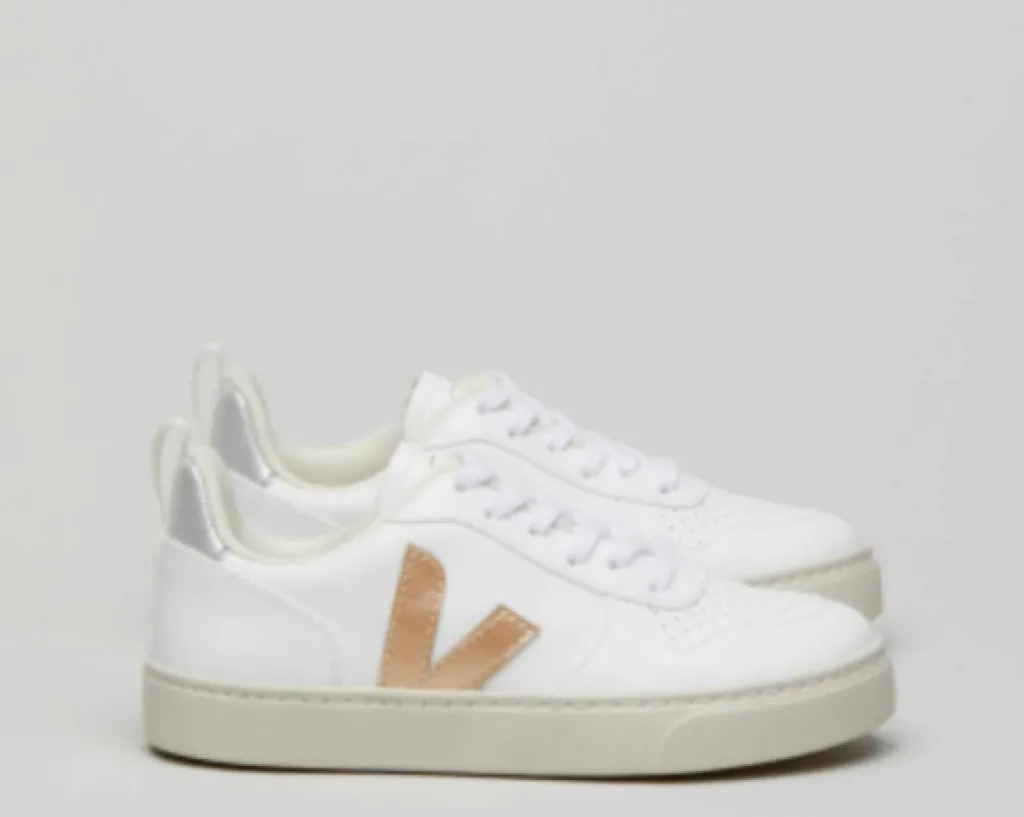 Veja White Platine Silver Lace Sneaker Hot