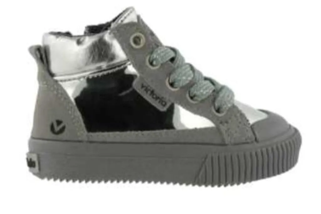 Victoria Silver High-top Sneaker Sale
