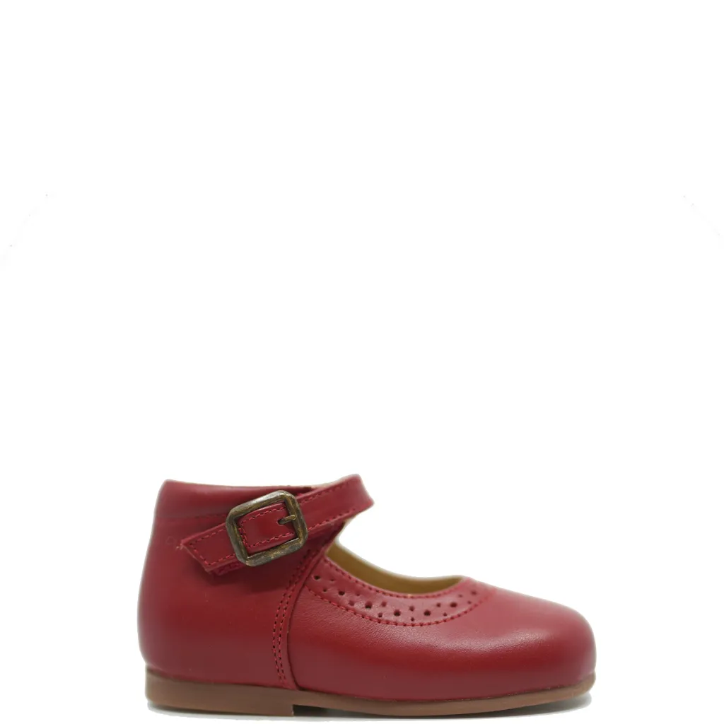 Acebos Young Soles Red Leater Baby Mary Jane New